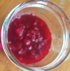 Redcurrant sauce
